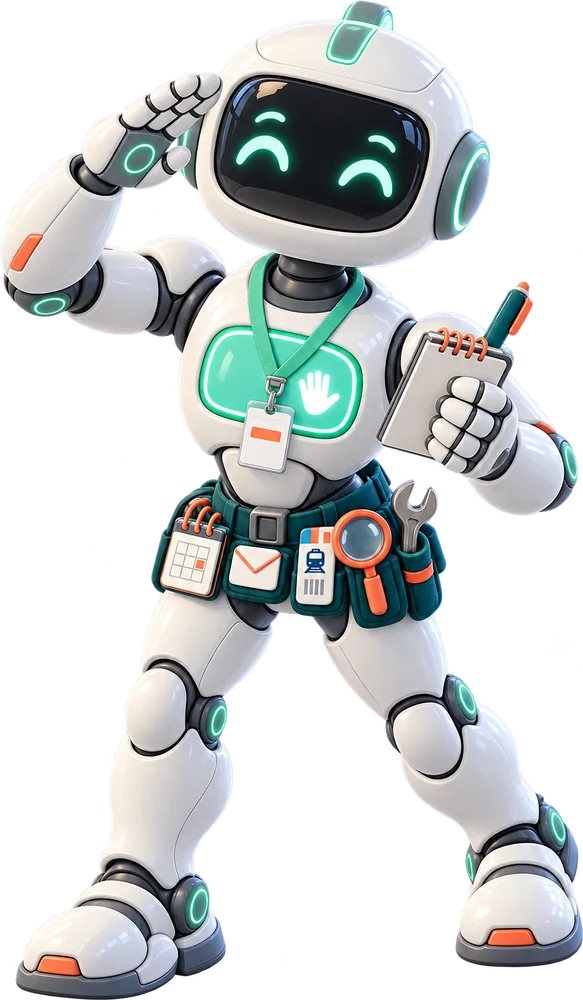 Der KI-Roboter als Praktikant mit Ausweis
