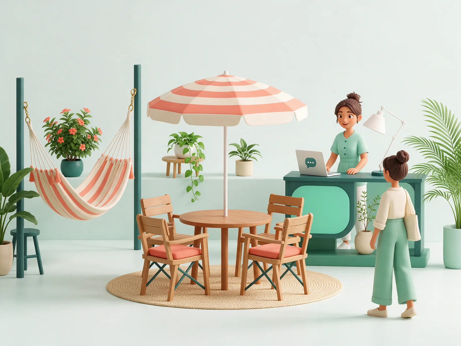 Showroom der Gartenmöbel Huber GmbH